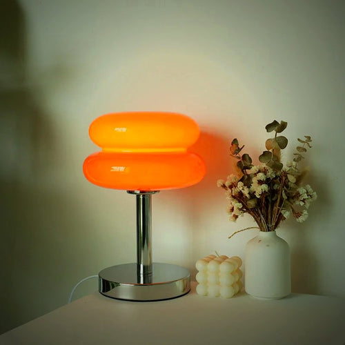 Ambra Glass Dome Table Lamp