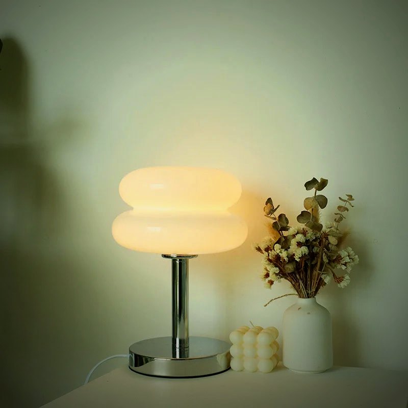 Ambra Glass Dome Table Lamp
