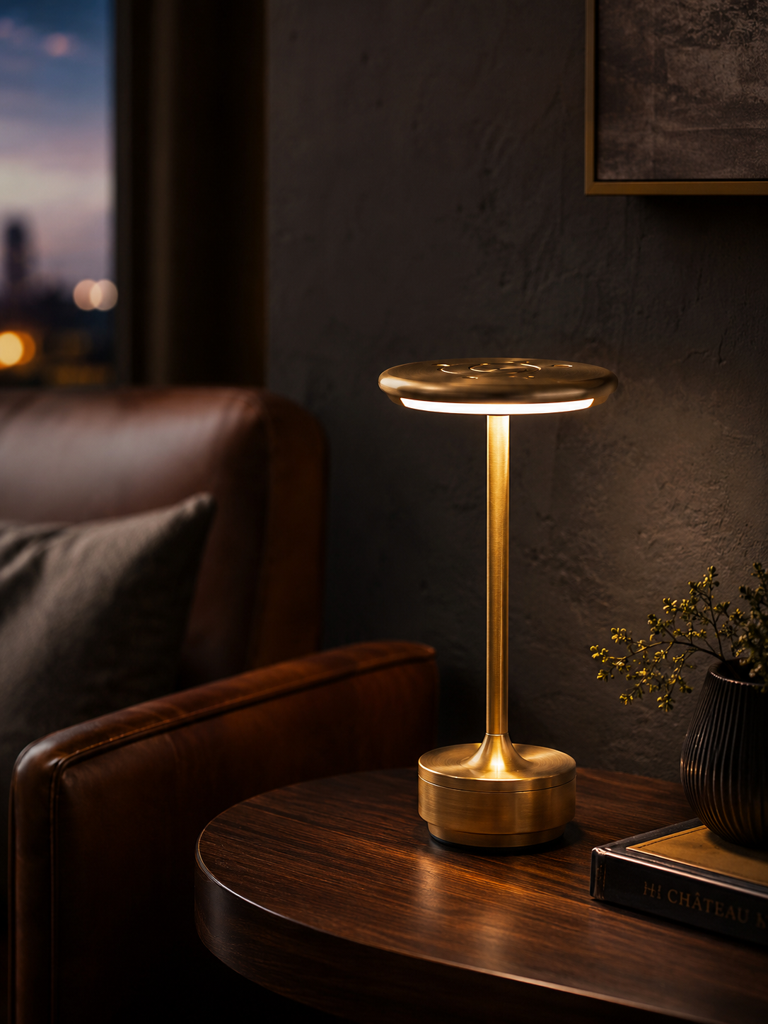 Atlas Vintage Cordless Table Lamp