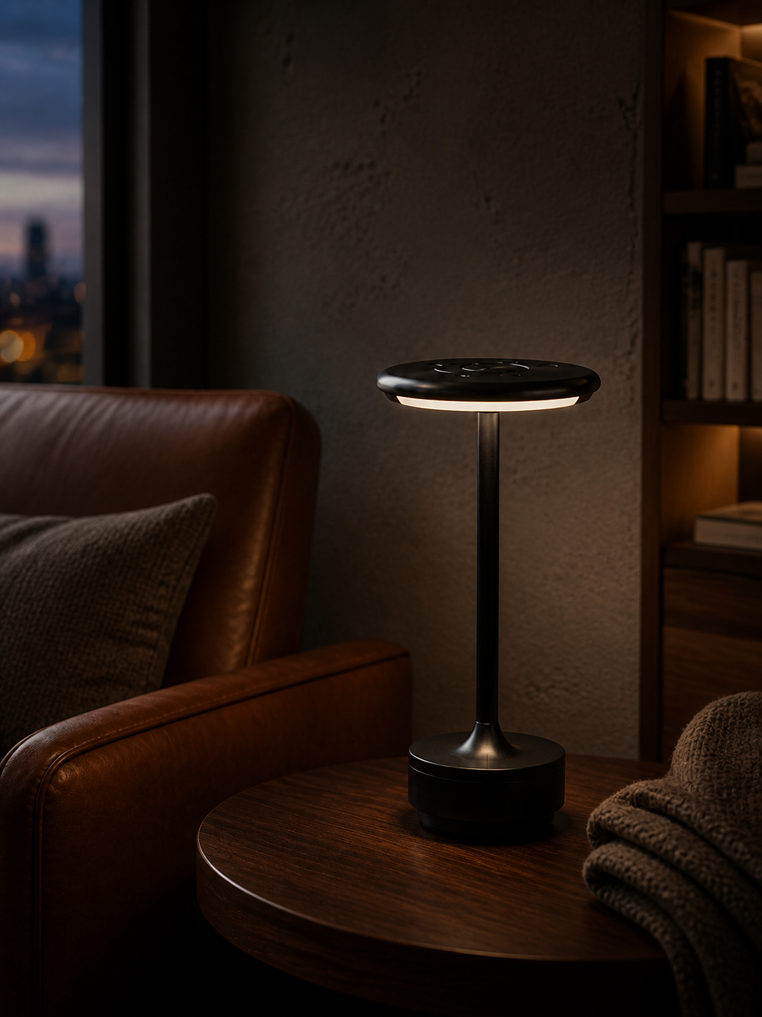 Atlas Vintage Cordless Table Lamp