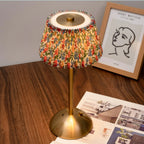 Elara Cordless Pleated Lamp