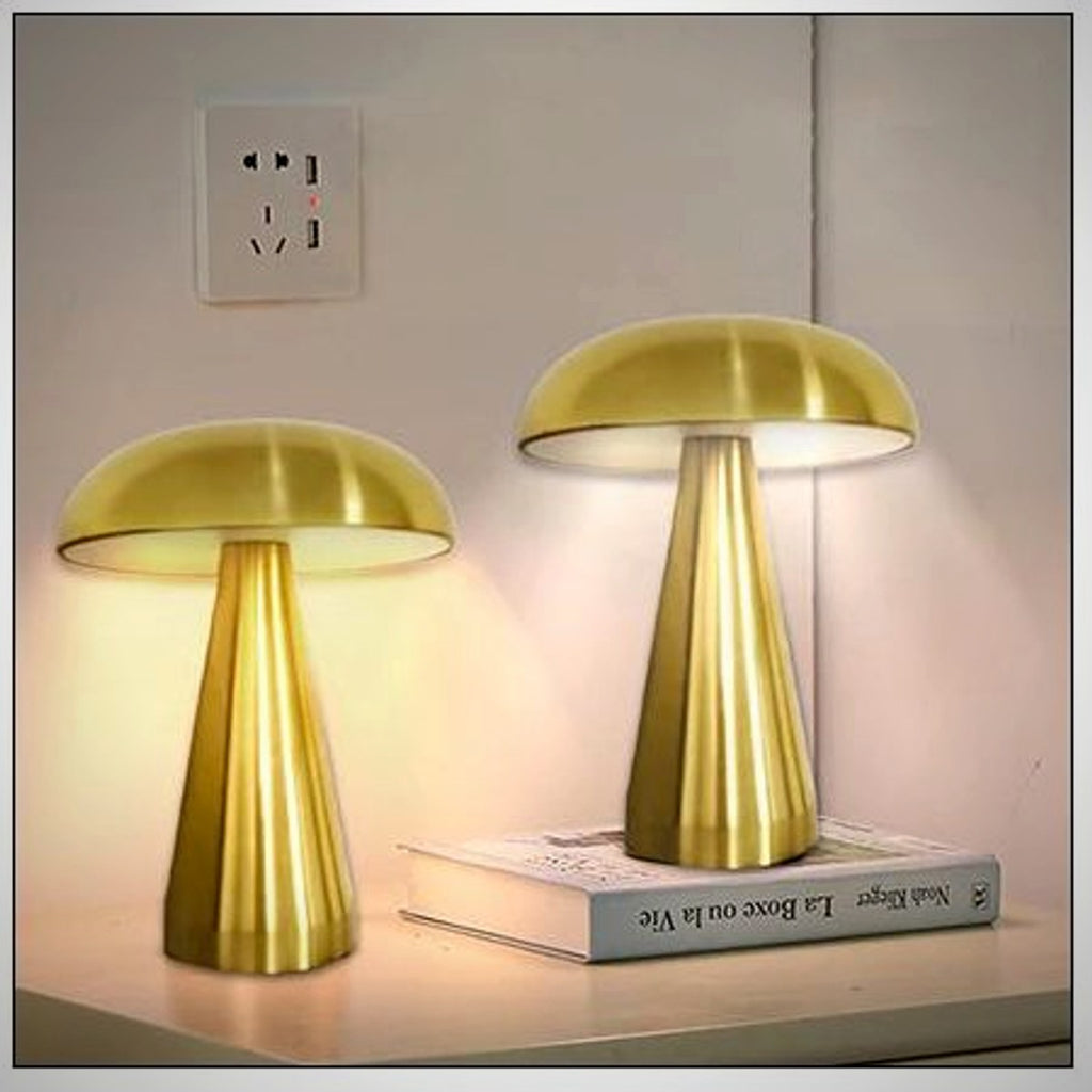 Juno Mushroom Cordless Table Lamp