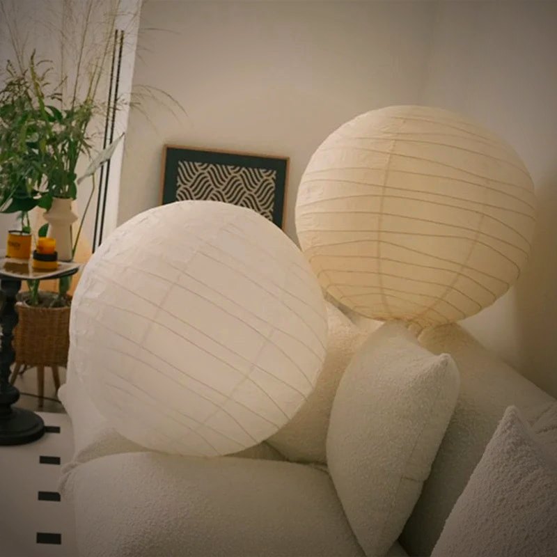 Kumo Japanese Paper Pendant Light
