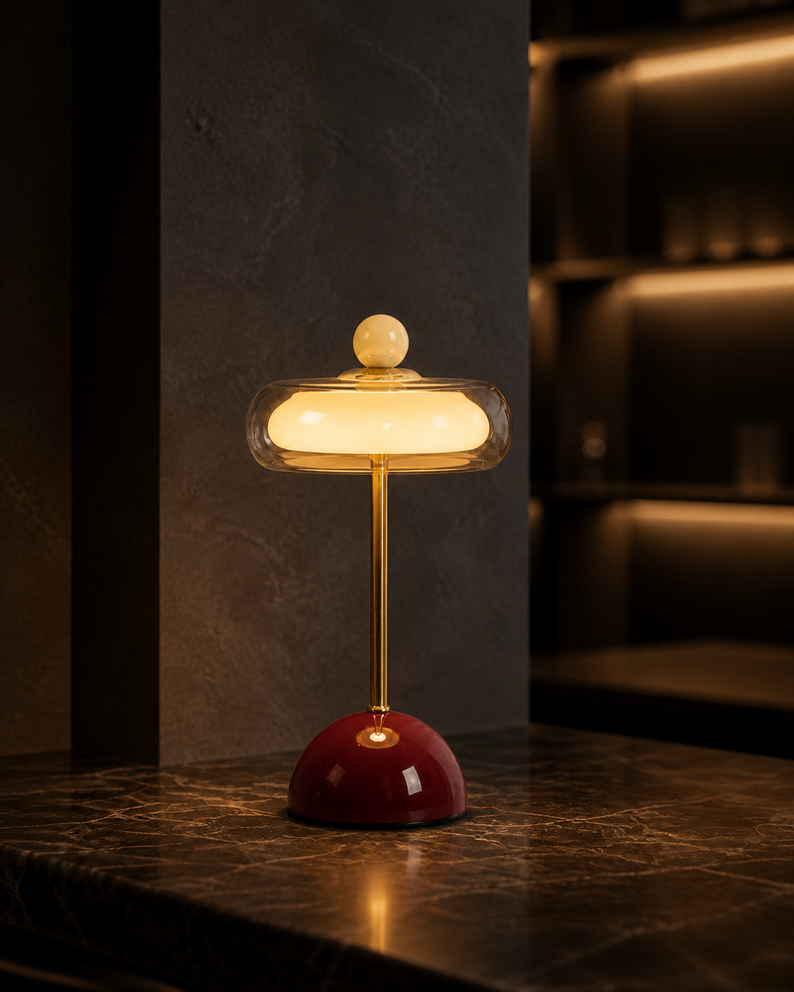Oria Glass Table Lamp