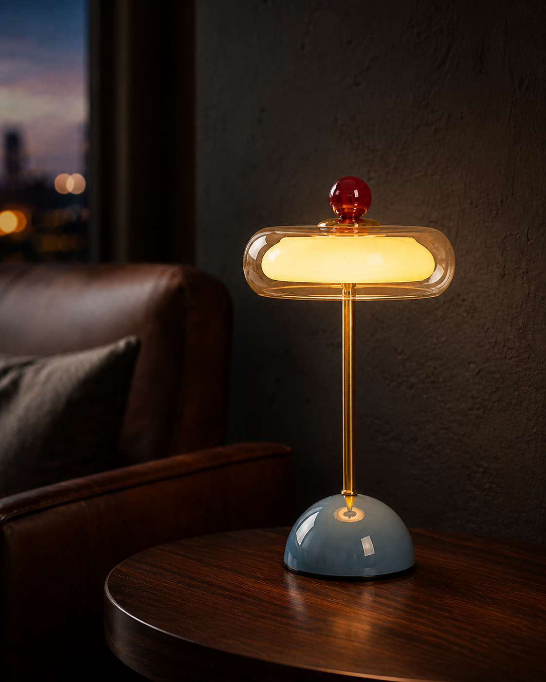 Oria Glass Table Lamp