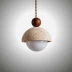 Orsa Travertine Stone Pendant Light