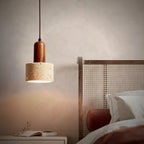 Sena Travertine Stone Pendant Light