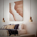Sena Travertine Stone Pendant Light
