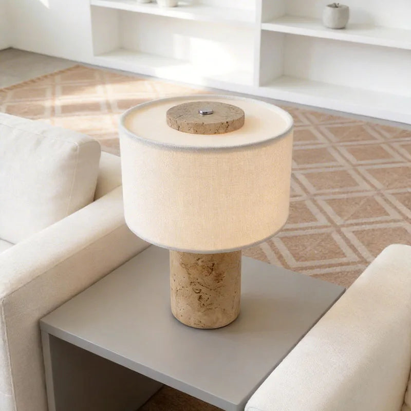 Siena Cordless Stone Lamp