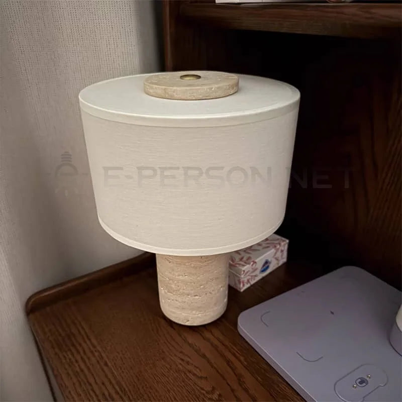 Siena Cordless Stone Lamp