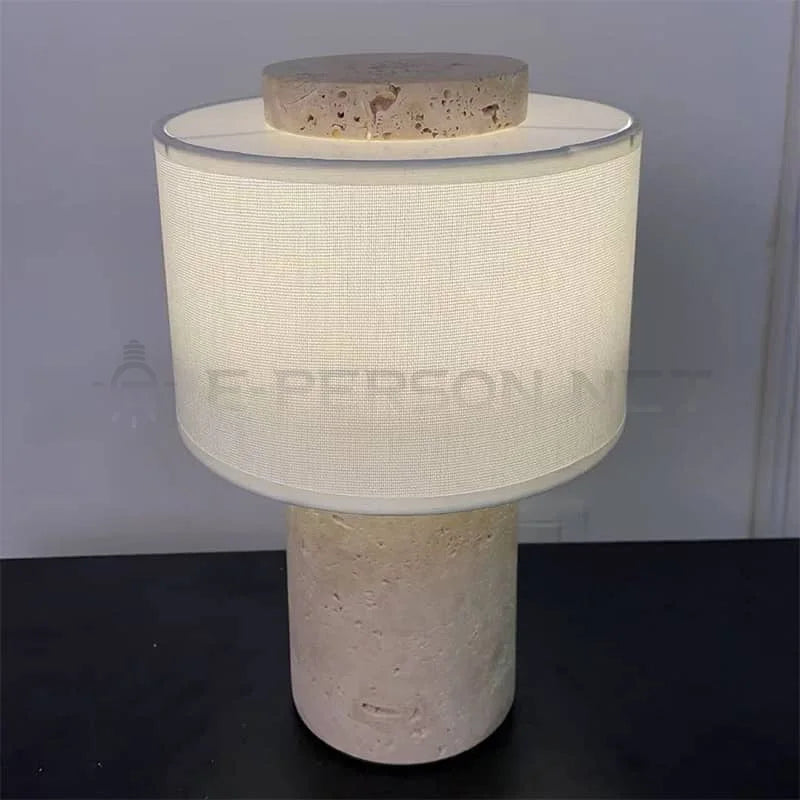 Siena Cordless Stone Lamp