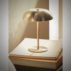 Sol Brushed Metal Cordless Table Lamp