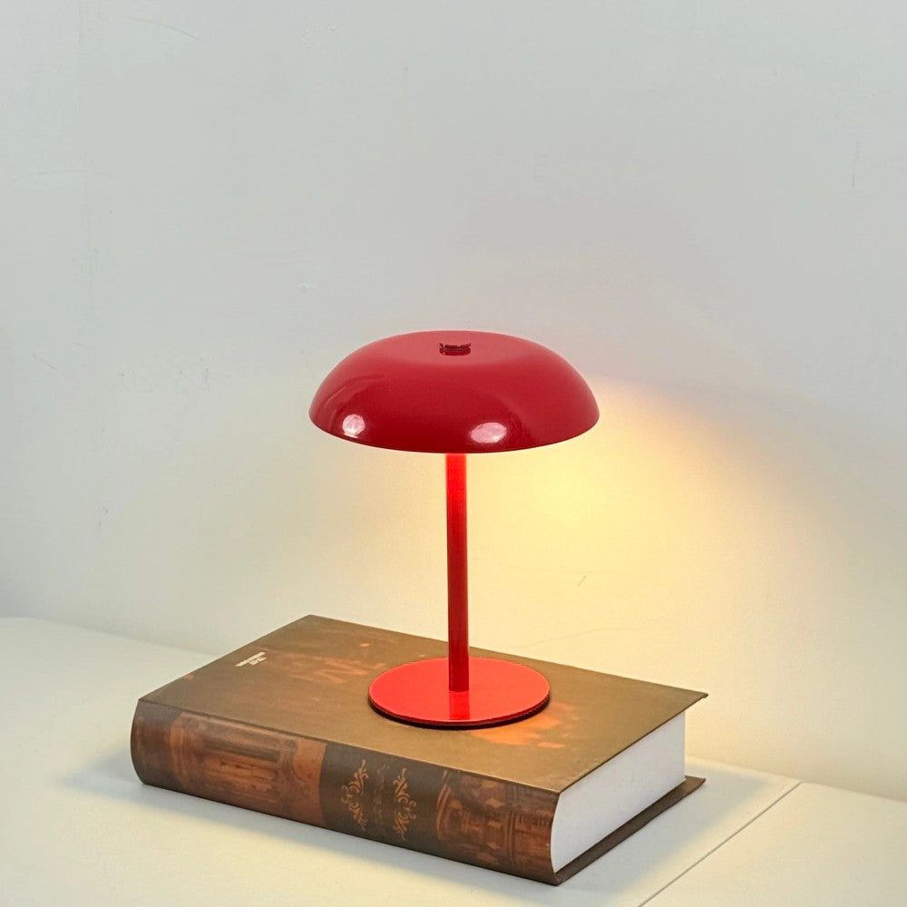 Sol Brushed Metal Cordless Table Lamp
