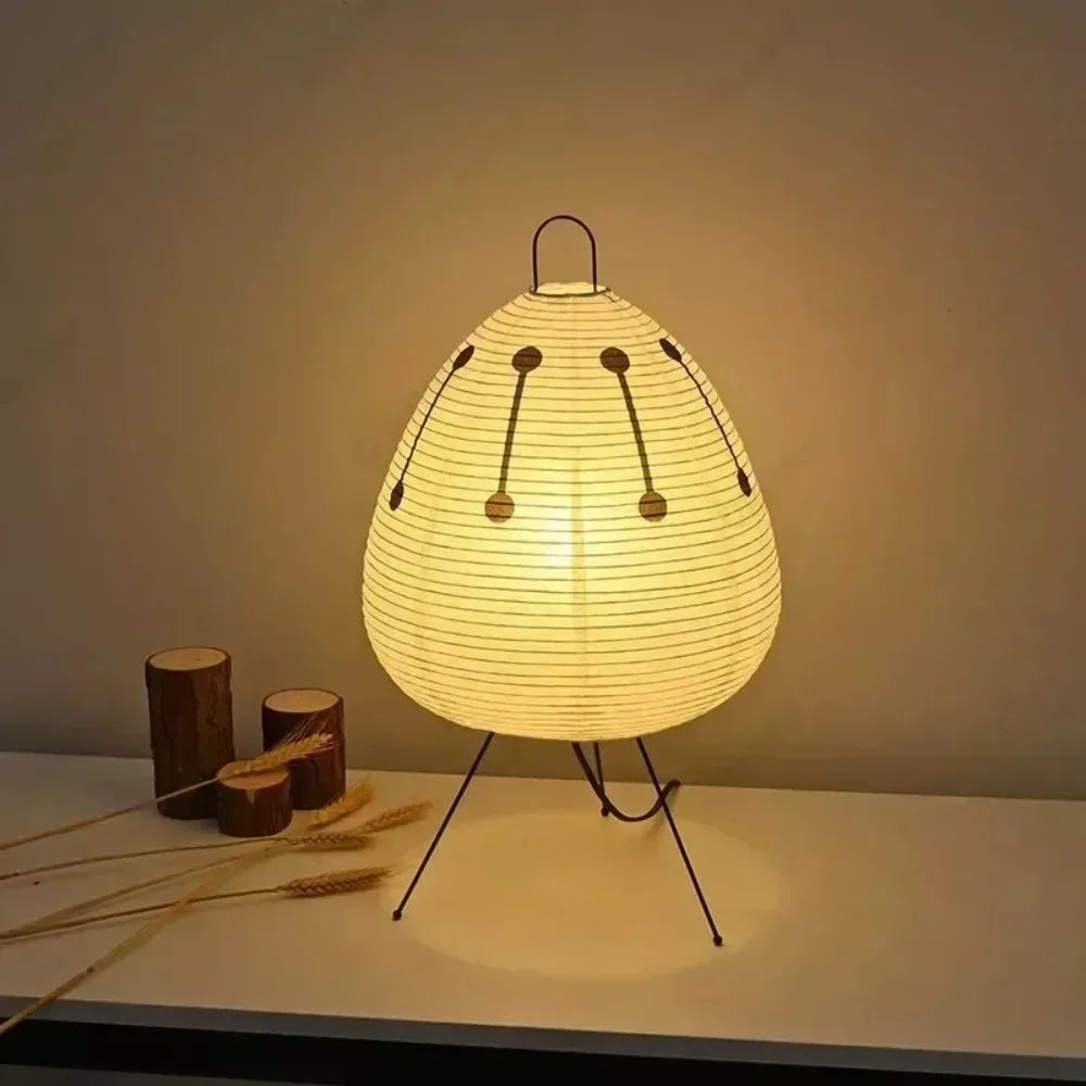 Sora Large Japanese Paper Table Lamp