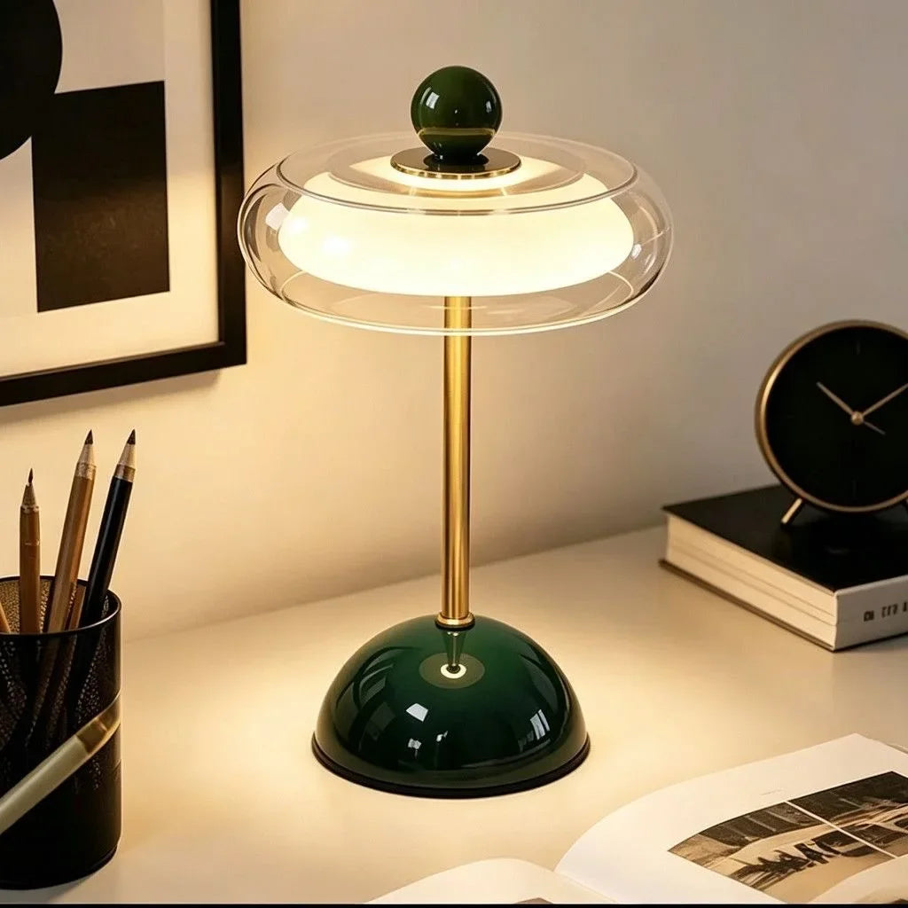 Sorrel Cordless Glass Lamp