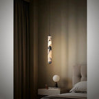 Stele Alabaster Stone Pendant Light