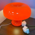 The Amber Pair Dome Table Lamp Set