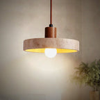 Tora Travertine Stone Pendant Light