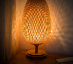 Willow Woven Bamboo Table Lamp