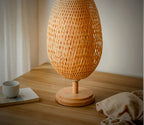 Willow Woven Bamboo Table Lamp